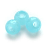 Ronde kristalglas kraal,  6mm, Turquoise, 100 st