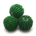Rocailleballen, 20mm, Groen, 10 st