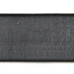 Organza lint, 10mm, Zwart, rol van 45 meter, 1 st