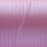 Satijn lint,  3mm, Roze, 10 mt