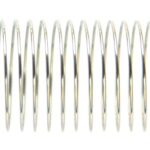 Memory wire, ring, 22mm, 65 omw, Metaal, 1 st