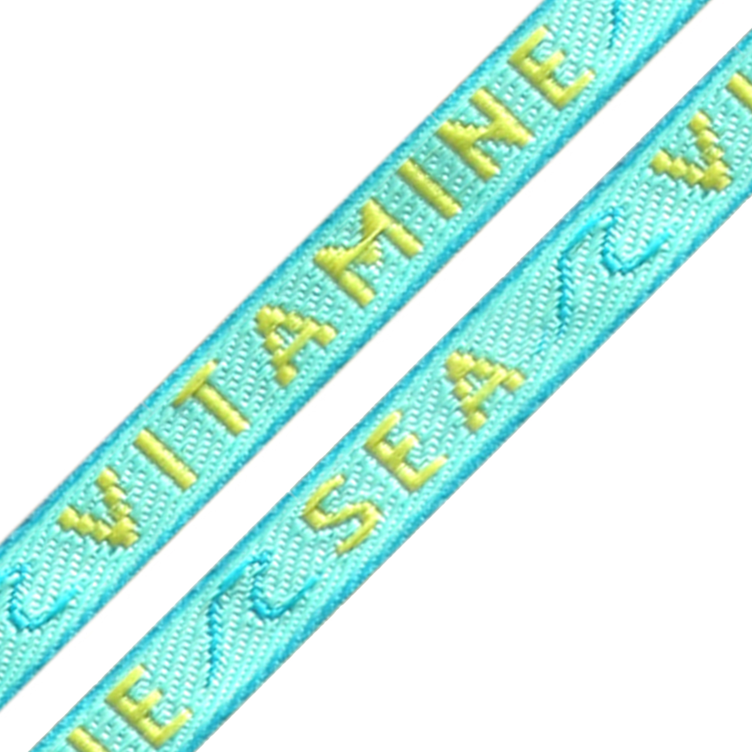 Festival lint – Vitamin Sea, 10mm, Groen/Geel, 1 m